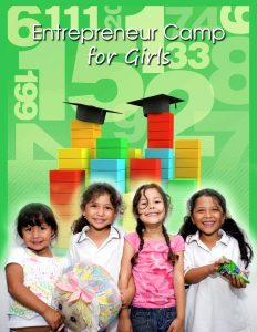 Camp for Girls Annual Report Cover Design
